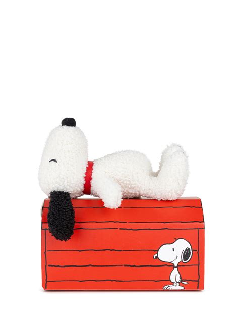 Snoopy ECO Tiny Teddy Cream In Giftbox 17 Cm 7 Bon Ton Toys