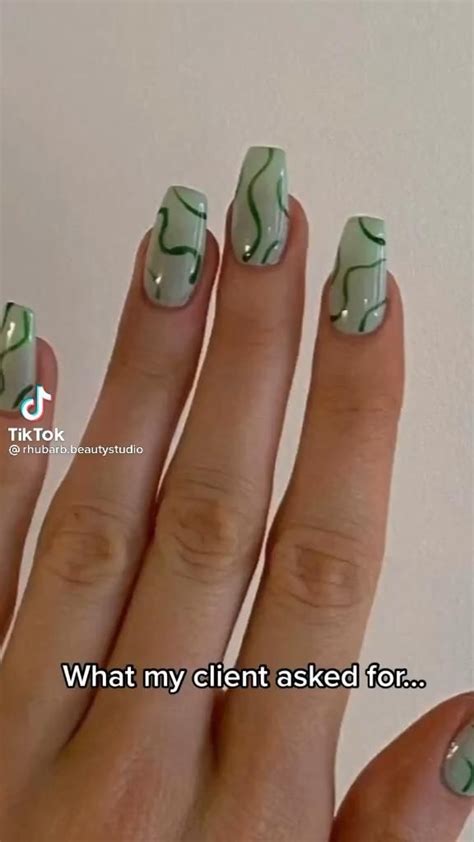 Nail Art Designs Green Nail Designs Nail Polish Tutorial Nailart