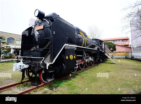 D51541 Old Steam Train At Hyuga Miyazaki Japan Stock Photo Alamy