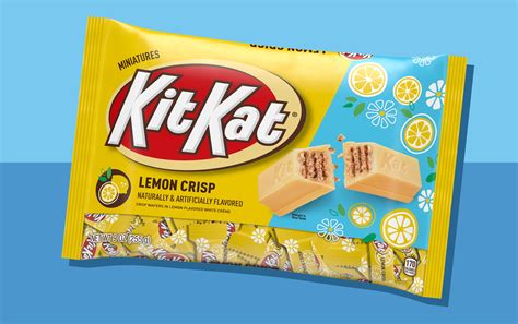 Kit Kat S New Lemon Crisp Flavor Is A Zesty Fruity Treat Kit Kat Flavors Kit Kat Kit Kat Bars