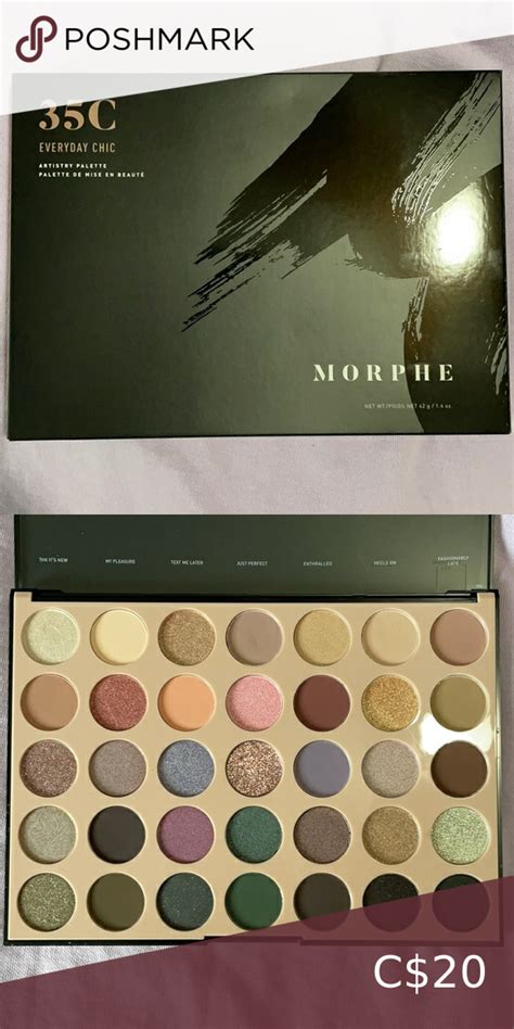 Morphe 35C Everyday Chic Artistry Palette Everyday Chic Morphe Artistry