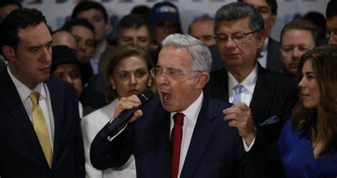 En imágenes Así fue el discurso de Álvaro Uribe luego de la indagatoria