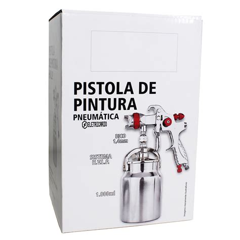 Pistola De Pintura Suc O Bico Mm Funilaria Veicular Serralheria