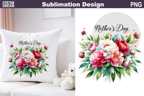 Mothers Day Sublimation Graphic By Watercolorcolordream · Creative Fabrica