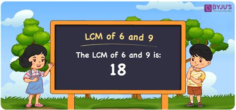 Lcm Of 6 And 9 How To Find Lcm Of 6 And 9