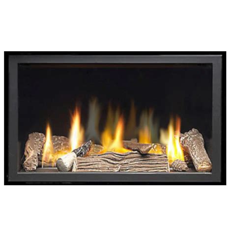 The Series 6000 Deluxe Frameless Black Gas Fire | Remote Control ...