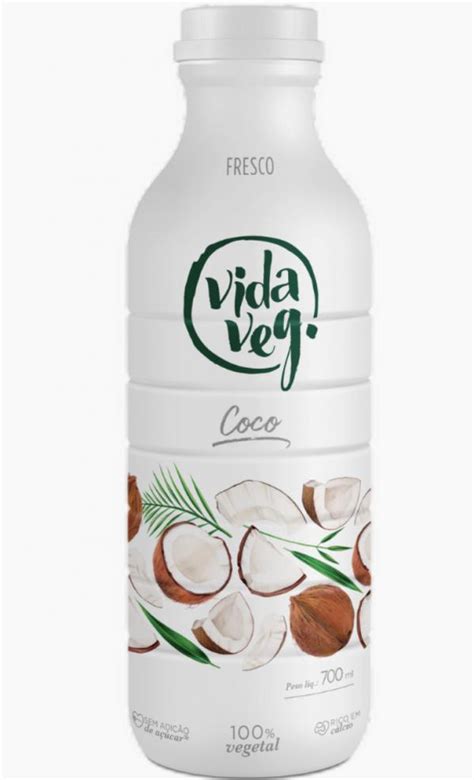 Leite De Coco Fresco Vida Veg Ml Congelados E Refrigerados