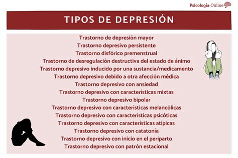 15 Tipos De DepresiÓn Síntomas Y Tratamiento