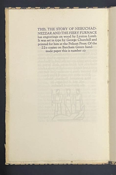 Nebuchadnezzar and the Story of the Fiery Furnace, by Fulcrum Press ...