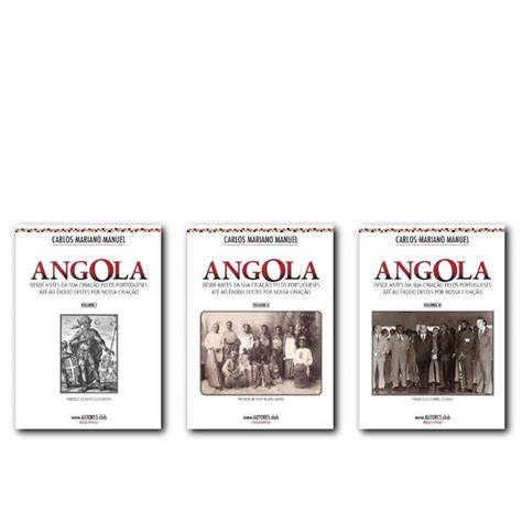 Colec O Hist Ria De Angola Primeira Edi O Carlos Mariano Manuel