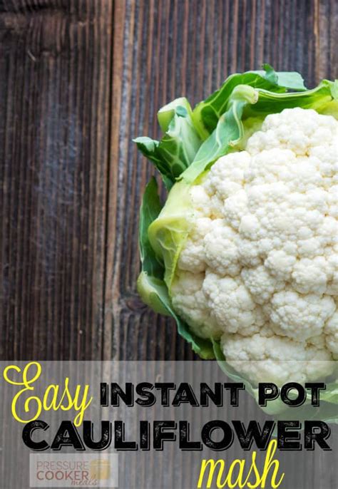 Instant Pot Cauliflower Mash