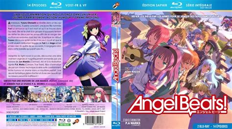 Jaquette Dvd De Angel Beats Custom Blu Ray Cin Ma Passion