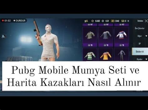 Pubg Mobile Mumya Seti Harita Kazakları Nereden Alınır Erangel Sanhok