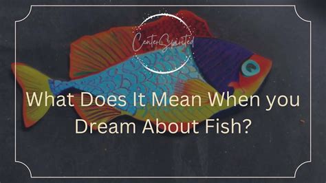 Fish Dream Meaning And Interpretations