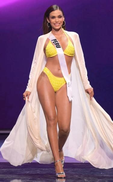 Miss Peru Janick Maceta Del Castillo Miss Universe Swimsuit