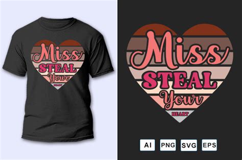 Miss Steal Your Heart Graphic By Mdrayhanislam31121 · Creative Fabrica