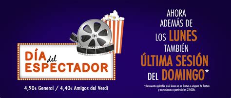 Promociones Cines Verdi Madrid