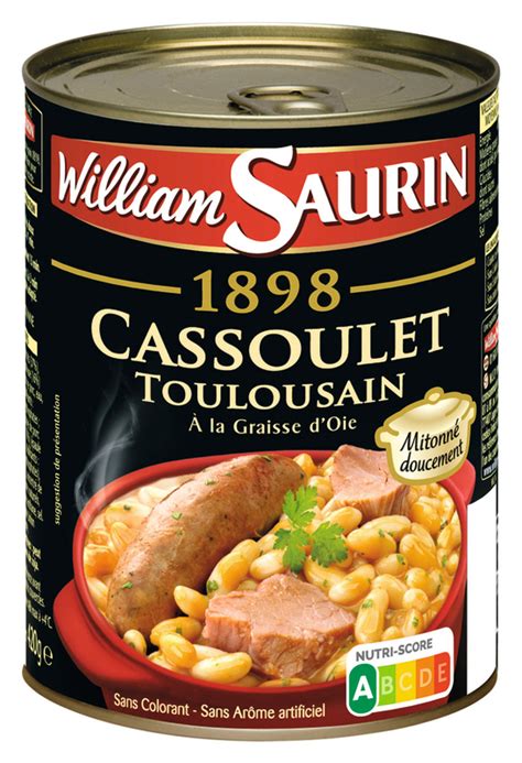 William Saurin Cassoulet Toulousain Vendeurs