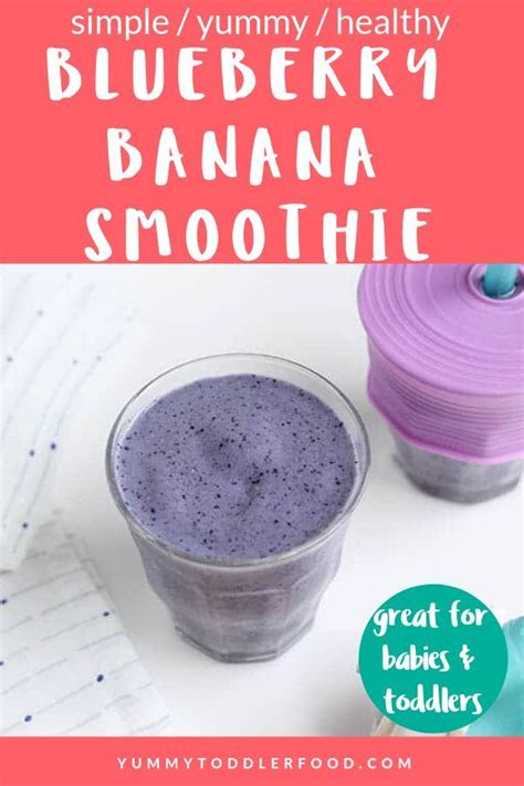 Favorite Blueberry Banana Smoothie With Hidden Veggies Recipe