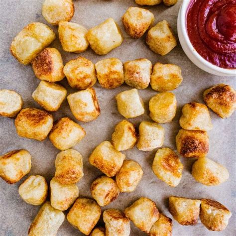 Crispy Air Fryer Cauliflower Gnocchi Shuangys Kitchen Sink