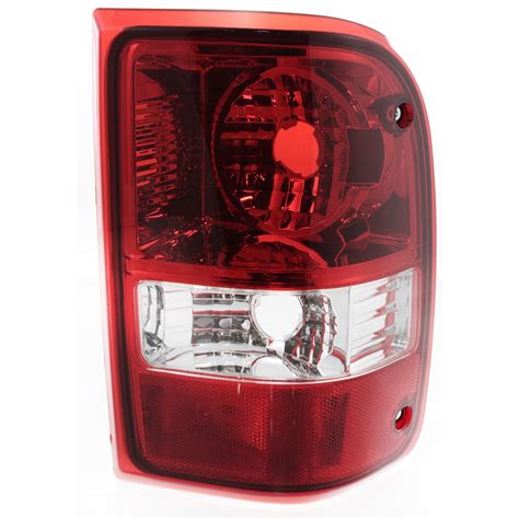 2006 2011 Ford Ranger Red Clear Tail Lights Replacement Lamps Left And