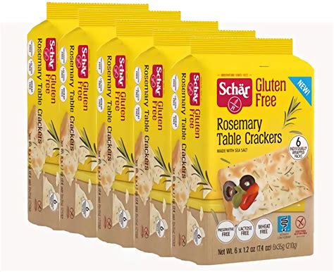 Schar Gluten Free Multigrain Table Crackers Oz Case Of Off