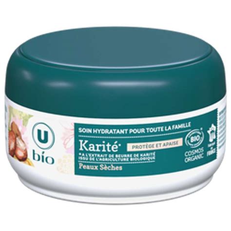 Soin hydratant pour toute la famille au karité Bio U Bio 150 ml La