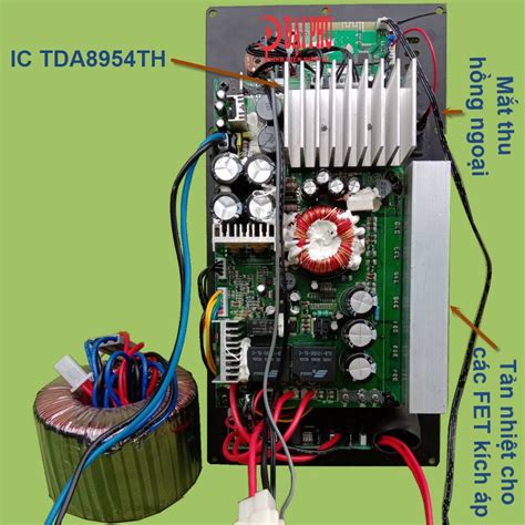 Mạch loa kéo công suất lớn chuyên loa kéo 5 tấc đôi cao cấp IC