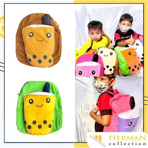 Jual Hc Tas Ransel Boba Bubble Drink Viral High Quality Tas Anak