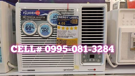 Brand New Fujidenzo Window Type Aircon Full DC Inverter TV Home