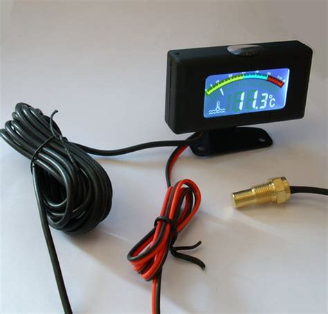 Wholesale Type Car Water Temperature Gauge Car Tuning Meter Color ...