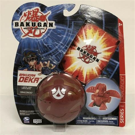 Bakugan Battle Brawlers Bakugan Deka Dragonoid Series Spin