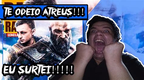 REACT Kratos E Atreus RAGNAROK God Of War Ragnarok LexClash Ft