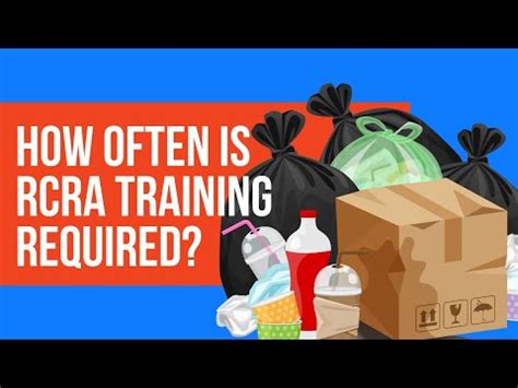 EHS Training How Often Is RCRA Training Required YouTube