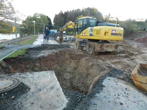 Der Anfang Vom Neuen Strandbad Hat Begonnen Bad Arolsen