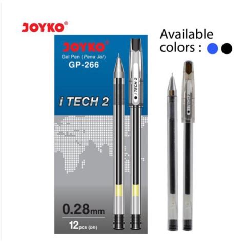 Jual Gel Pen Pulpen Pena Joyko Gp Itech Mm Per Pcs Shopee