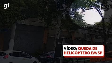 V Deo Mostra Momento Em Que Helic Ptero Cai Na Zona Oeste De Sp