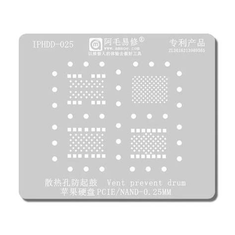 Comprar Stencil Amaoe Bga Reballing Iphone Pcie Nand A Partir De R