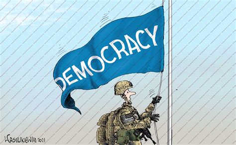 Democracy flag - GIS Dossiers