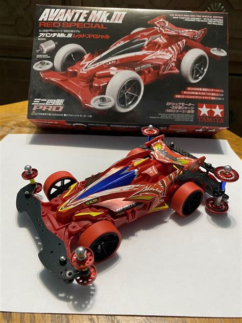 Tamiya Mini 4wd Avante MK III Red Special With MS Chassis 1 32 EBay