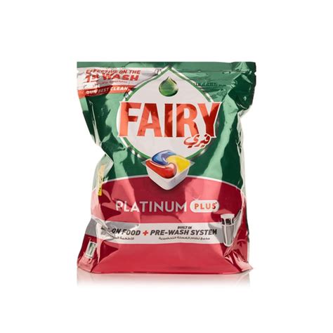 Fairy All In One Platinum Plus Dishwashing Capsules X Spinneys Uae