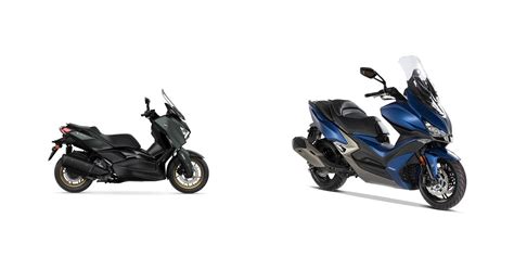 Motorrad Vergleich Yamaha Xmax Tech Max Vs Kymco Xciting S