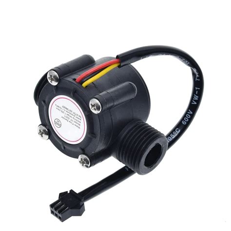 Lopnglng Water Flow Sensor Dc 5 18v Flowmeter Hall Flow Sensor Water Control Liquid Flow Sensor