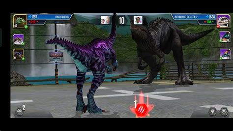 HERBIVORES BATTLE Jurassic World The Game 1246 YouTube