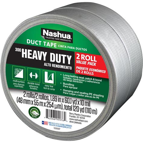 Nashua Tape In X Yd Heavy Duty Duct Tape In Silver