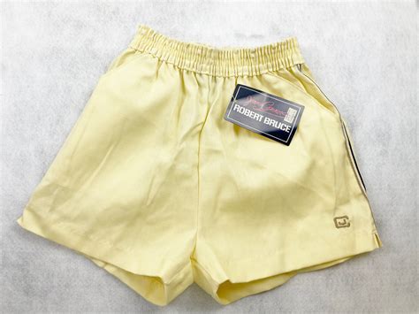 Vtg Jimmy Connors Robert Bruce Tennis Shorts Size Gem