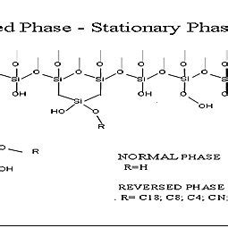 The surface of Reversed Phase stationary phases (9) . | Download Scientific Diagram