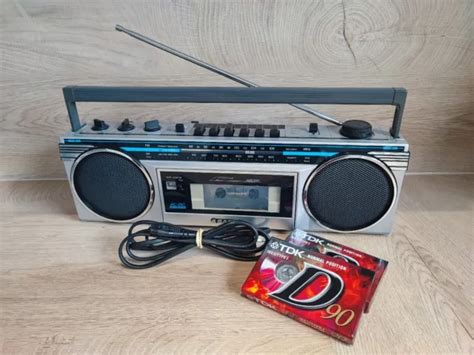 Boombox Ghettoblaster Sanyo M6900f Poste Radio Cassettes K7 Lire Description Eur 6000