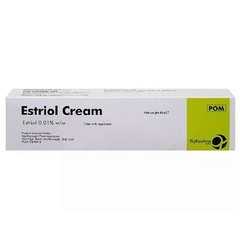 Buy Estriol Cream With Applicator Vaginal Hrt Chemist U