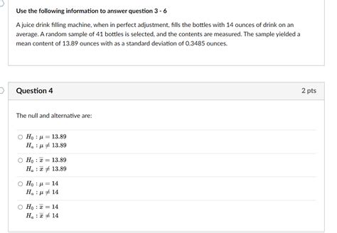 Solved Use The Following Information To Answer Question 3−6